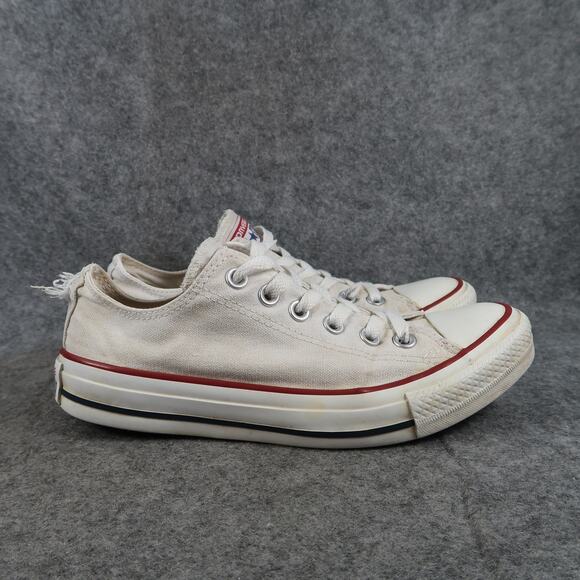 Converse Shoes Womens 7 Casual Sneakers All Star Lace Up White Trainer Lifestyle - Picture 1 of 13